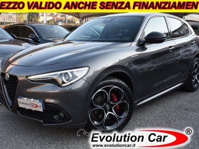 Alfa Romeo Stelvio 2.2 210 CV AT8 Q4 VELOCE Grigio usata Roma