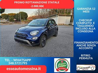Fiat 500X 1.3 MultiJet 95 CV Cross Blu/Azzurro usata Spadafora