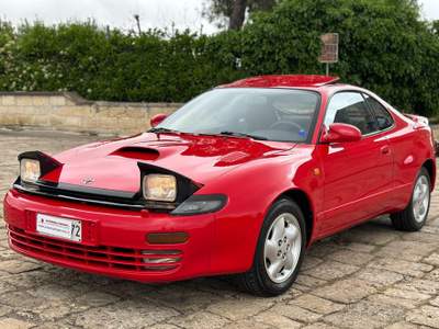 Toyota Celica 2.0i turbo 16V cat 4WD ASI Targa originale BG Rosso usata Castellaneta