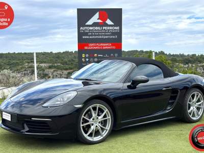 Porsche 718 Boxster 2.0 300cv PDK Nero usata Castellaneta