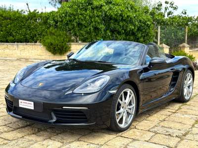 Porsche 718 Boxster 2.0 300cv PDK Nero usata Castellaneta