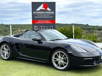 Porsche 718 Boxster 2.0 300cv PDK Nero usata Castellaneta