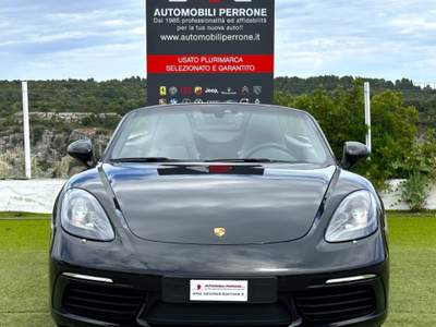 Porsche 718 Boxster 2.0 300cv PDK Nero usata Castellaneta