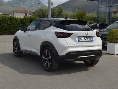 Nissan Juke 1.0 DIG-T 114 CV N-Connecta Bianco usata Fondi