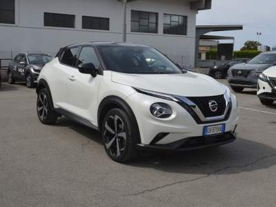 Nissan Juke 1.0 DIG-T 114 CV N-Connecta Bianco usata Fondi