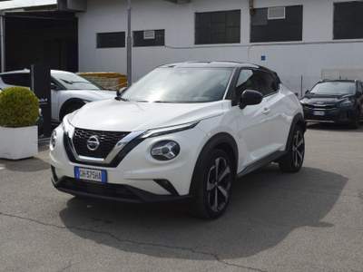 Nissan Juke 1.0 DIG-T 114 CV N-Connecta Bianco usata Fondi