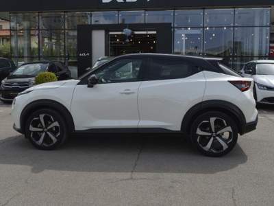 Nissan Juke 1.0 DIG-T 114 CV N-Connecta Bianco usata Fondi