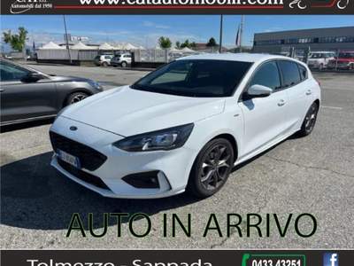 Ford Focus 1.0 EcoBoost 125 CV 5p. ST-Line Bianco usata Tolmezzo