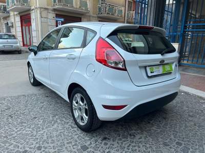 Ford Fiesta 1.4 5 porte Bz.- GPL Bianco usata Cerignola