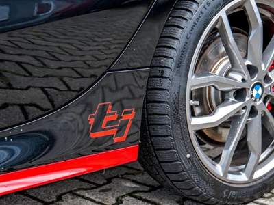 BMW Serie 1 128ti ti Msport TETTO LED HUD Nero usata Bracciano