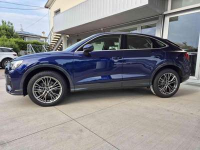 Audi Q3 Sportback 35 TFSI S tronic hybrid benzina Blu/Azzurro usata Montebelluna