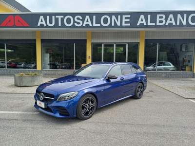 Mercedes-Benz Classe C d S.W. Auto Sport Plus Night Edition allestime AMG Blu/Azzurro usata ALBANO SANT'ALESSANDRO