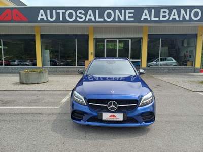 Mercedes-Benz Classe C d S.W. Auto Sport Plus Night Edition allestime AMG Blu/Azzurro usata ALBANO SANT'ALESSANDRO