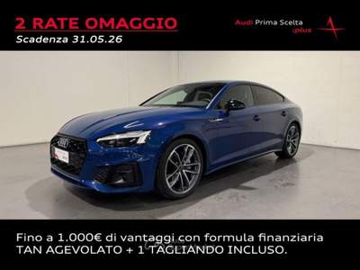 Audi A5 SPORTBACK 40 TDI MHEV S-TRONIC S-LINE Blu/Azzurro usata San Fior