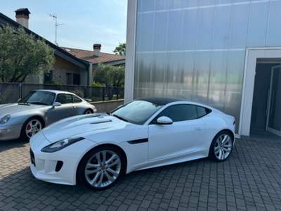 Jaguar F-Type 3.0 V6 aut. Coupé Bianco usata San Paolo d'Argon