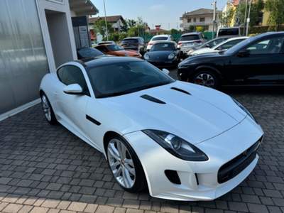 Jaguar F-Type 3.0 V6 aut. Coupé Bianco usata San Paolo d'Argon