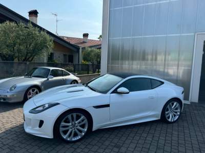 Jaguar F-Type 3.0 V6 aut. Coupé Bianco usata San Paolo d'Argon