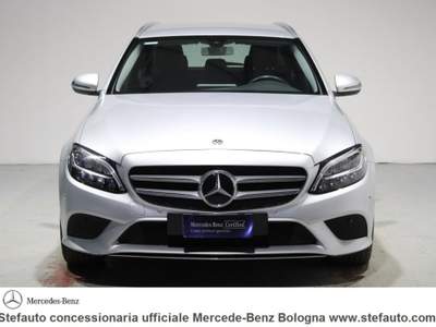 Mercedes-Benz Classe C d S.W. Auto Sport Plus Navi Argento usata Bologna