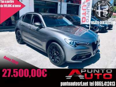 Alfa Romeo Stelvio 2.2 mjet 190 CV AT8 Q4 B-Tech FULL Grigio usata Isernia