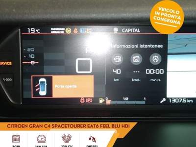 Citroen SpaceTourer BlueHDi 120 S&S M Feel Grigio usata Sassari