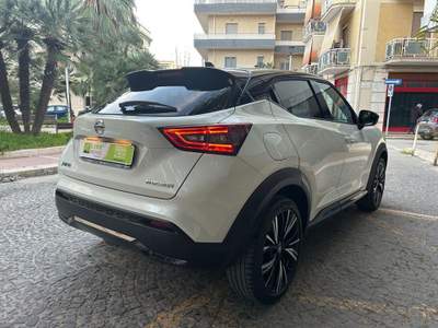 Nissan Juke 1.0 DIG-T 114 CV N-Design Bianco usata Cerignola