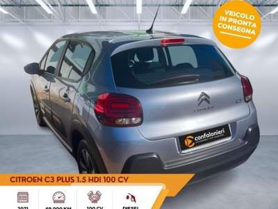 Citroen C3 BlueHDi 100 S&S Shine Pack Grigio usata Sassari