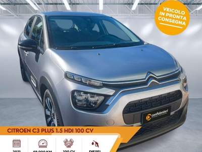 Citroen C3 BlueHDi 100 S&S Shine Pack Grigio usata Sassari