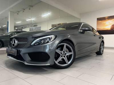 Mercedes-Benz Classe C d Auto Coupé Premium AMG + TETTO / 18 " !! Grigio usata Rovereto