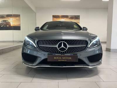 Mercedes-Benz Classe C d Auto Coupé Premium AMG + TETTO / 18 " !! Grigio usata Rovereto