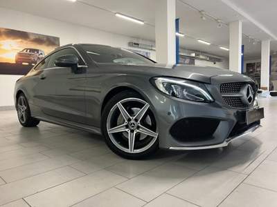 Mercedes-Benz Classe C d Auto Coupé Premium AMG + TETTO / 18 " !! Grigio usata Rovereto