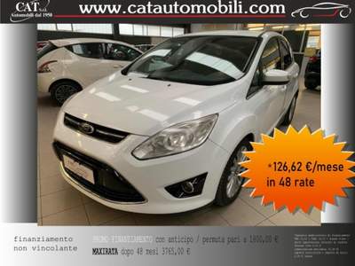 Ford C-Max 1.0 EcoBoost GPL 125CV Plus Bianco usata Tolmezzo