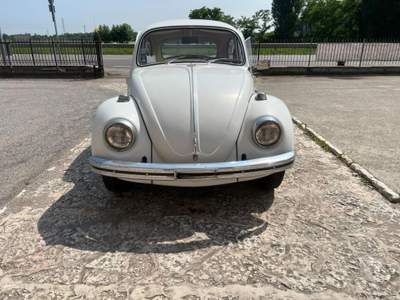Volkswagen Maggiolino VETRO PIATTO Bianco usata Marmirolo