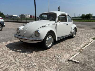 Volkswagen Maggiolino VETRO PIATTO Bianco usata Marmirolo