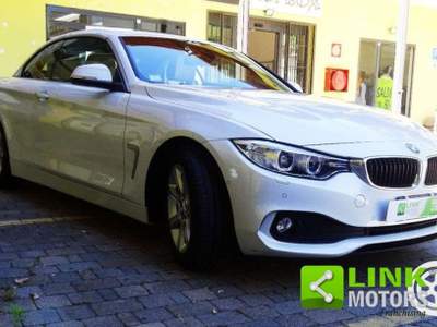 BMW Serie 4 420d d Cabrio Luxury Bianco usata Solbiate Arno