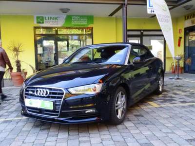 Audi A3 Cabrio 2.0 TDI 184 CV clean diesel Attraction Nero usata Solbiate Arno