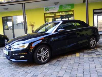 Audi A3 Cabrio 2.0 TDI 184 CV clean diesel Attraction Nero usata Solbiate Arno