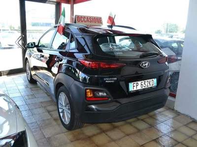 Hyundai Kona 1.0 T-GDI Comfort GPL!!! Nero usata Castelnuovo Rangone