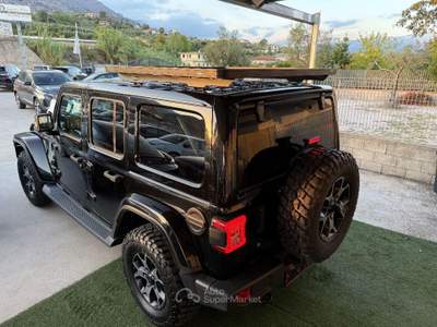 Jeep Wrangler Unlimited 2.2 Mjt II Sahara Nero usata Spigno Saturnia