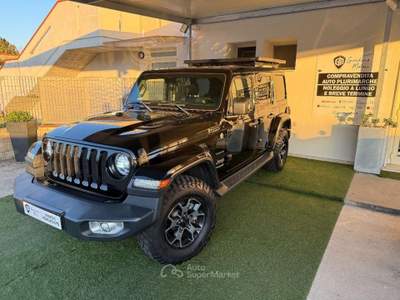 Jeep Wrangler Unlimited 2.2 Mjt II Sahara Nero usata Spigno Saturnia