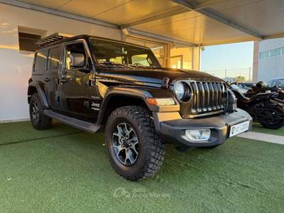 Jeep Wrangler Unlimited 2.2 Mjt II Sahara Nero usata Spigno Saturnia