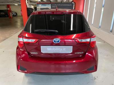 Toyota Yaris 1.5 Hybrid 5 porte Y20 Rosso usata Grumello del Monte