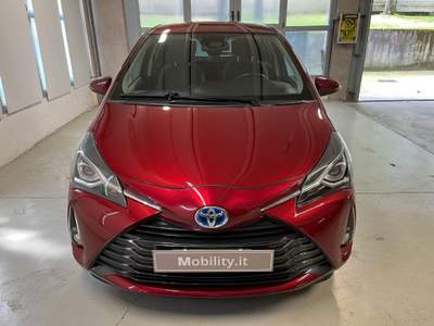 Toyota Yaris 1.5 Hybrid 5 porte Y20 Rosso usata Grumello del Monte