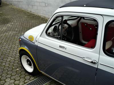 Fiat 500 F Giannini ORIGINALE Bianco usata Cura Carpignano
