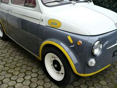Fiat 500 F Giannini ORIGINALE Bianco usata Cura Carpignano