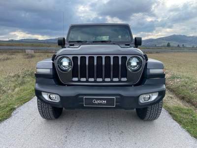 Jeep Wrangler Unlimited 2.2 Mjt II Sahara Grigio usata Gubbio