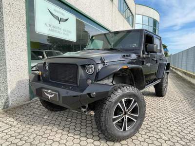 Jeep Wrangler Unlimited 2.8 CRD Sport Nero usata Asti