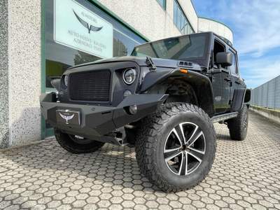 Jeep Wrangler Unlimited 2.8 CRD Sport Nero usata Asti