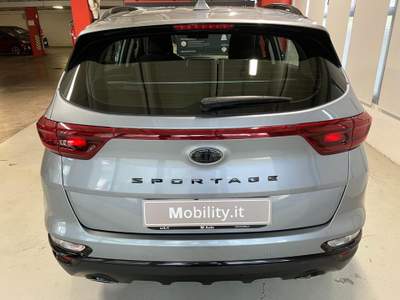 Kia Sportage 1.6 CRDI 136 CV 2WD Mild Hybrid Black Edition Grigio usata Grumello del Monte
