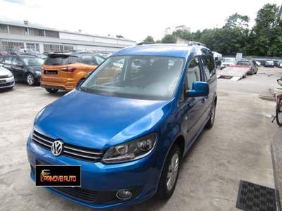 Volkswagen Caddy 2.0 Ecofuel 5p. Comfortline Blu/Azzurro usata Castelnuovo Rangone