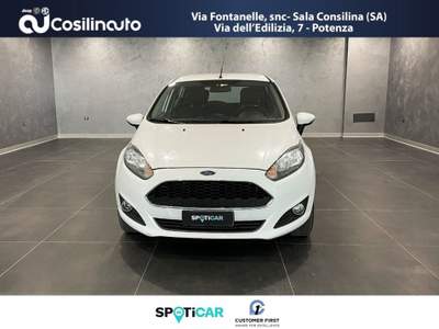 Ford Fiesta 1.4 5p. 75 Cv GPL Bianco usata Sala Consilina